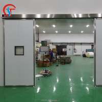 Button/Radar Durable Sliding Door Warehouse Entrance Doors