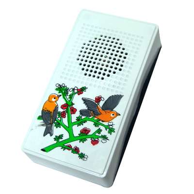 AC power 220V Canary bird sound ABS material Wired doorbell